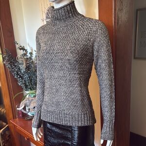 NWT chaps size small Gray Turtleneck Sweater